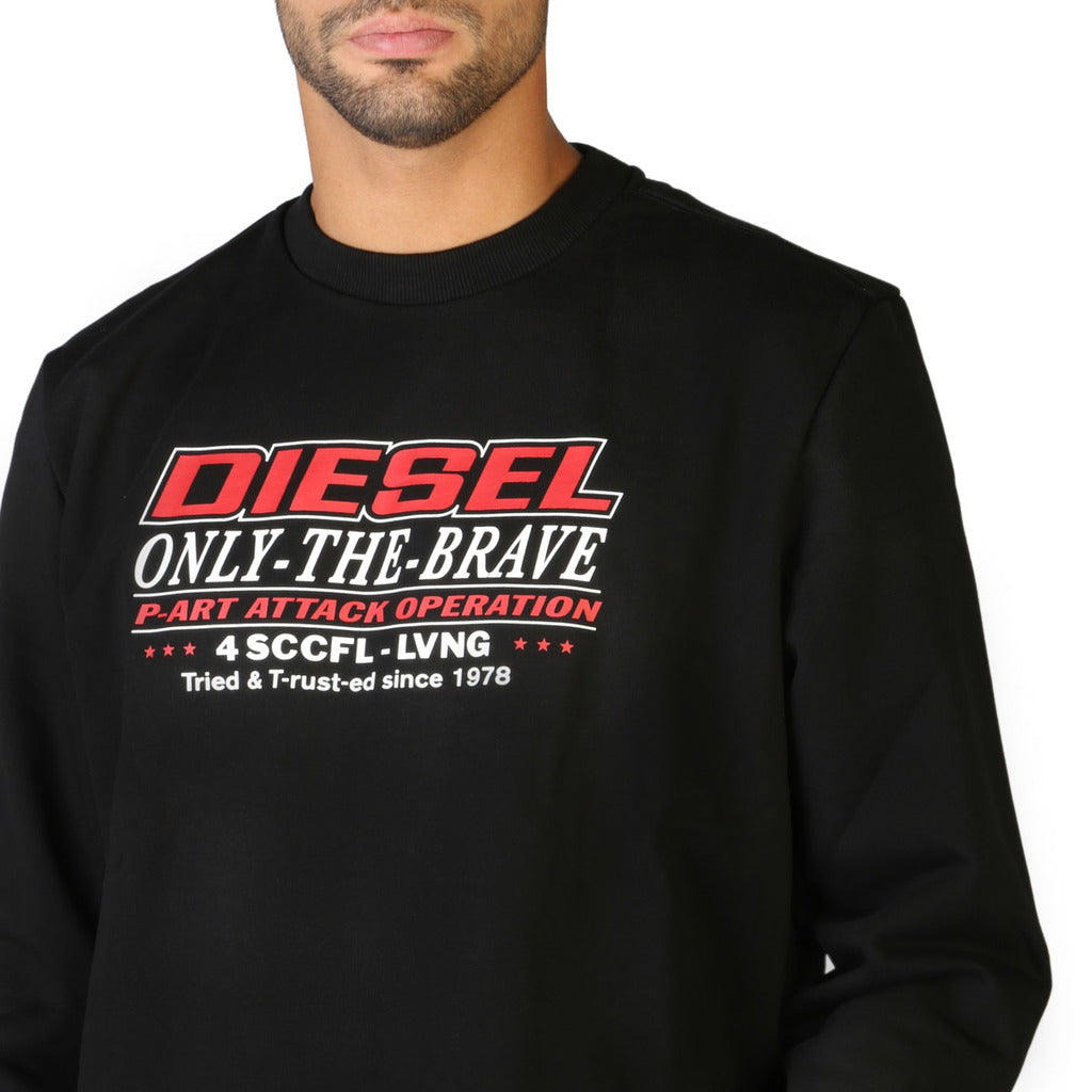 Diesel - S-GIRK Cotton/ Polyester Sweatshirt