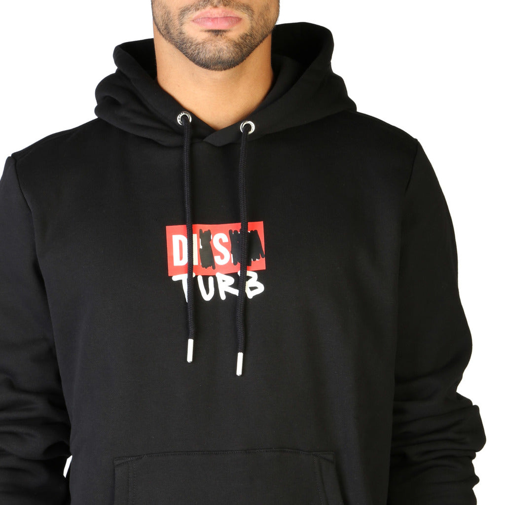 Diesel - S-GIRK Cotton/ Polyester Hoodie