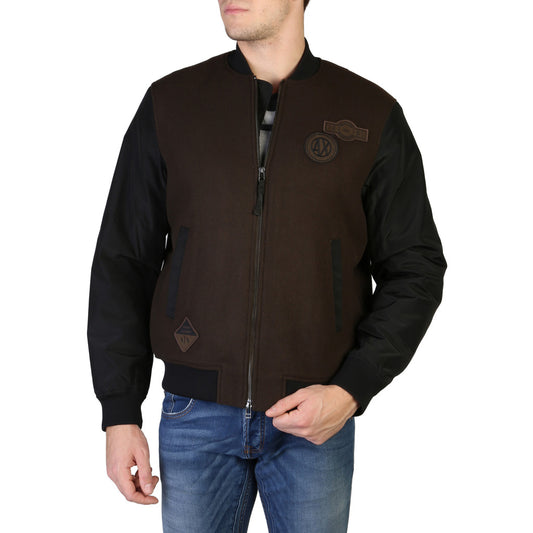 Armani Exchange - Wool/Polyester Bomber Jacket